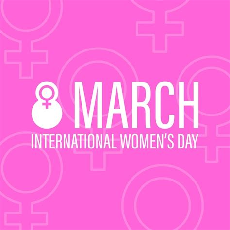 Vorlage zum internationalen frauentag für social media postkartenbanner