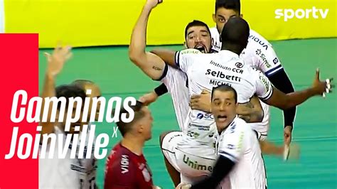 Campinas X Joinville - CAMPINAS 2 X 3 JOINVILLE | MELHORES MOMENTOS | SUPERLIGA MASCULINA DE ...