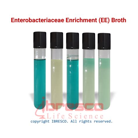 Enterobacteriacae Enrichment EE Broth Mossel Ibresco