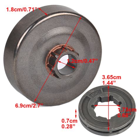 Clutch Drum Sprocket Rim Fit For Stihl Ms Ms Ms