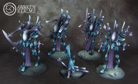 Eldar Wraithlords Warhammer Paint Warhammer K Miniatures