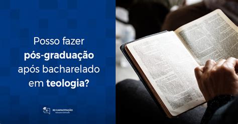 Posso Fazer Pos Graduação Em Qualquer Area - Posso fazer pós-graduação após bacharelado em teologia? - R2 Capacitação