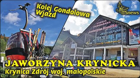 Jaworzyna Krynicka Kolejka Gondolowa Wjazd Krynica Zdr J Woj