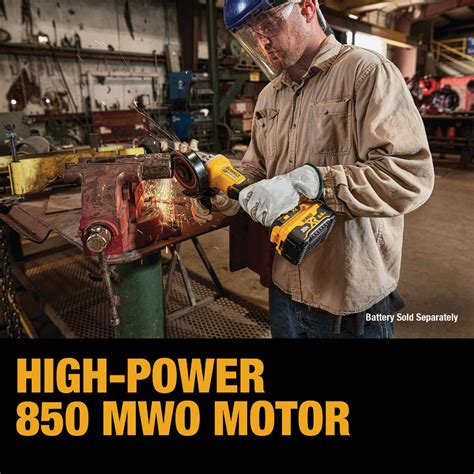 Dewalt V Max Xr In Brushless Small Cordless Angle Grinder With