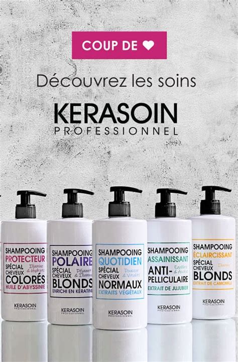 Découvrez la nouvelle gamme Kerasoin pour des cheveux sublimes