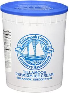 Tillamook White Chocolate Raspberry Yum Ice Cream 3 Gal Nutrition