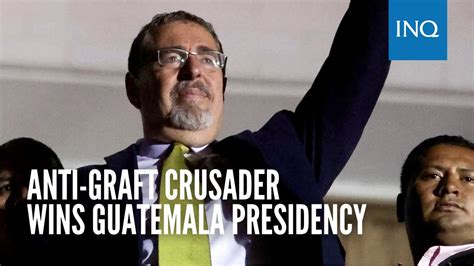 Anti Graft Crusader Wins Guatemala Presidency Youtube