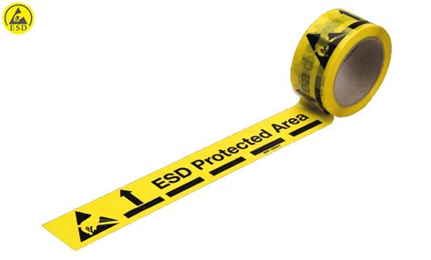 Aro Yellow Esd Caution Tape Size Inches At Rs Roll In New Delhi