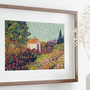 Vincent Van Gogh Spring Landscape Painting Printable Famous Art Print ...