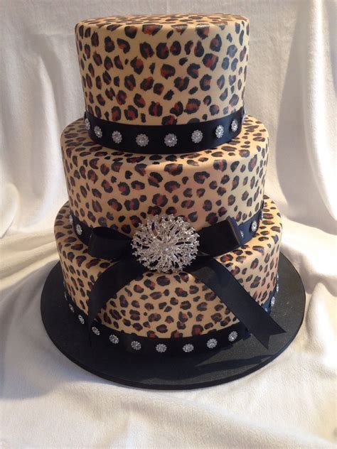 Pin By Jenelle S Custom Cakes On Jenelle S Custom Cakes Leopard Print