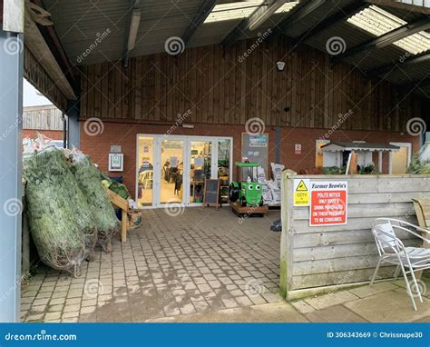 Farmer Brown S Ice Cream Shop Front Entrance Editorial Stock Image