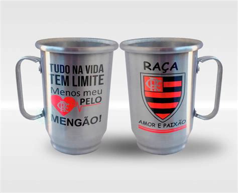 Caneca Personalizada Aluminio Times De Futebol Elo7