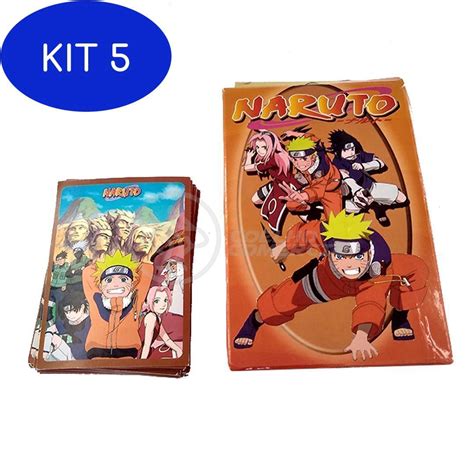 Kit Cartas Batalha Jogo Combate Ninja Naruto Shippuden Cards