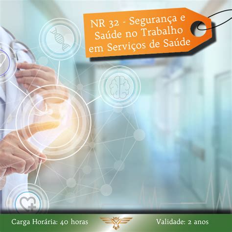 Curso De Nr Seguran A E Sa De No Trabalho Em Servi Os De Sa De