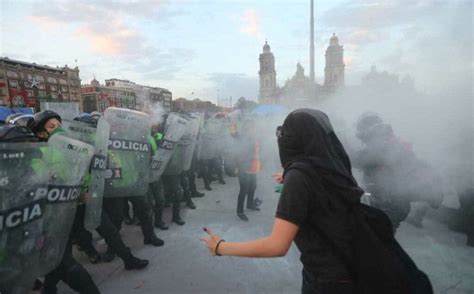 Video Así Se Vivieron Los Disturbios En La Marcha Feminista De La Cdmx