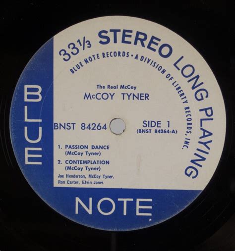 Popsike Mccoy Tyner The Real Mccoy Us Blue Note Joe