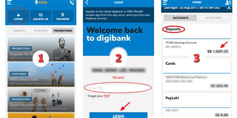 How To Check Posb Dbs Account Balance Online Step By Step Guide