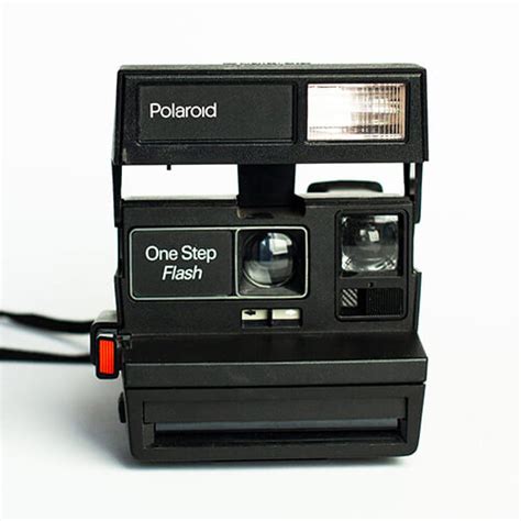 Vintage Polaroid One Step 600 Flash Instant Camera 80s 90s