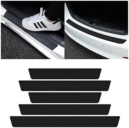 Amazon Pcs Car Door Sill Protector And Pcs Rear Bumper Guard