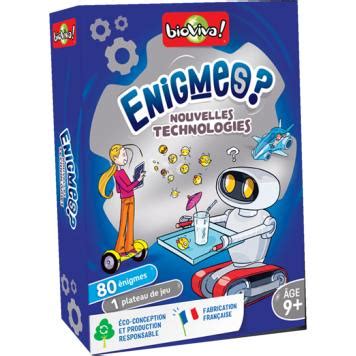 Énigmes Nouvelles technologies Bioviva Ludessimo jeux de