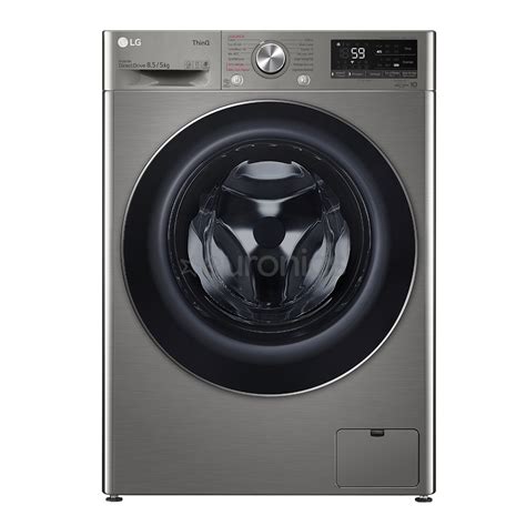 LG Slim Steam 8 5 kg 5 kg 1200 p min sügavus 47 5 cm hõbedane