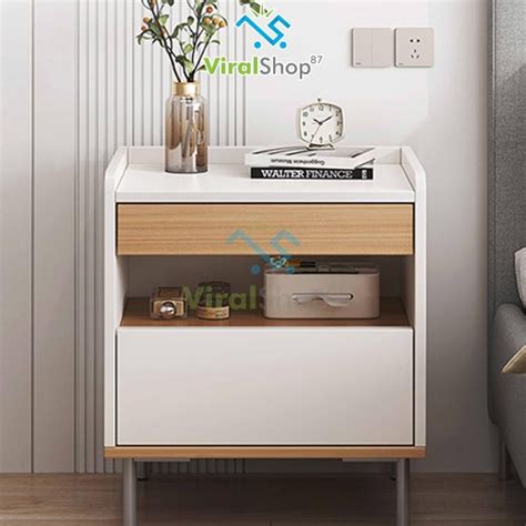 Jual Meja Samping Tempat Tidur Minimalis Side Table Nakas Kecil