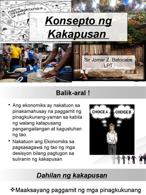 Konsepto NG Kakapusan | PDF