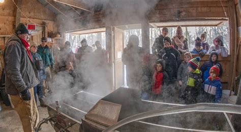 MAPLE SUGARING OFF TO AN EARLY START - Stratford Ecological Center