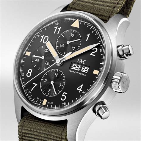 Introducing - IWC Pilot's Watch Chronograph IW377724 With New Dial (Specs & Price)