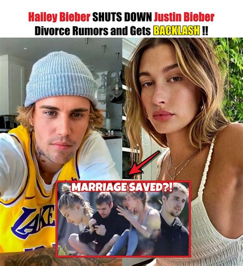 Hailey Bieber Shuts Down Justin Bieber Divorce Rumors And Gets Backlash