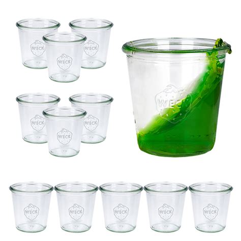 12er Set Weck Sturzgläser 290ml hoch 1 5L Gläser Hier kaufen