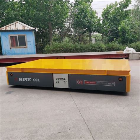 China Customized Tons Steerable Transfer Cart For Scrap Materials