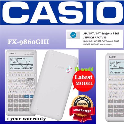 Casio FX 9860GIII Graphic Calculator | Shopee Malaysia