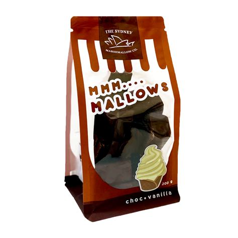 Chocolate Vanilla Marshmallows The Chocolate Factory Online Shop