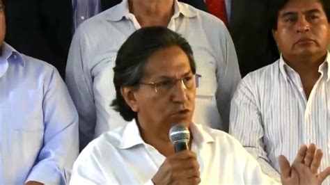 ¿cuándo Llegará Alejandro Toledo A Perú Hispantv