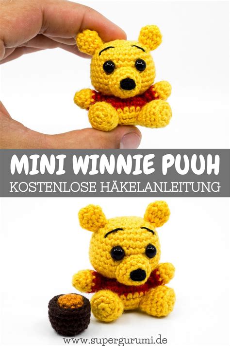 Kostenlose Häkelanleitung für den berühmten Winnie Puuh von Supergurumi