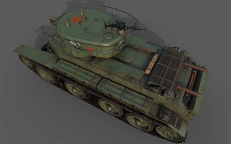 Soviet Tank Bt A D Turbosquid