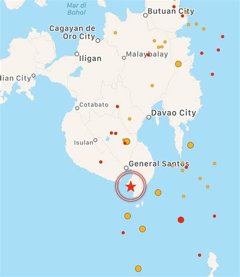 Terremoto Violenta Scossa Nelle Filippine Epicentro A Glan Nel Sud