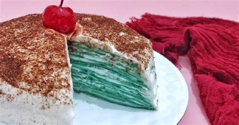 Resep Butterfly Pea Mille Crepes Oleh Rachma Nita Cookpad