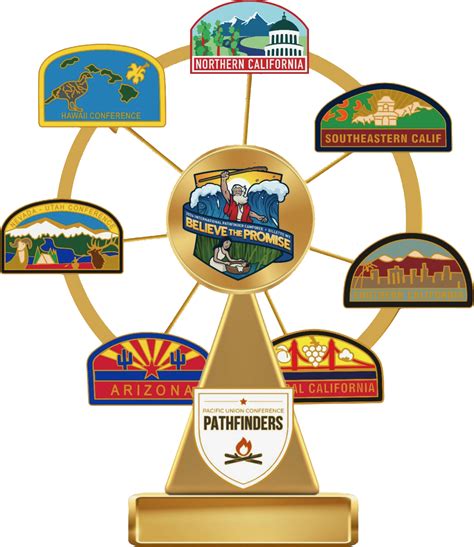 Pacific Union Pathfinder Camporee Pin Azsdayouth