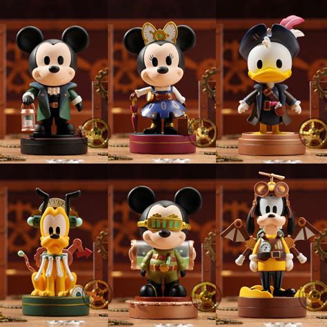 Jual Disney Mickey And Friends Figurine Steampunk Blind Box Miniso