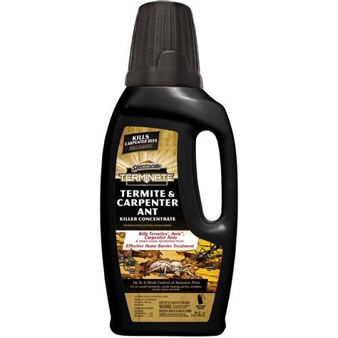 Spectracide Terminate 32 Oz Concentrate Termite And Carpenter Ant Killer Hg 96410 The Home Depot