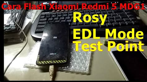 Cara Flash Xiaomi Redmi 5 Rosy Mdg1 Youtube