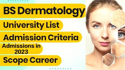 Bs Dermatology Scope In Pakistan Career Admissions In 2023