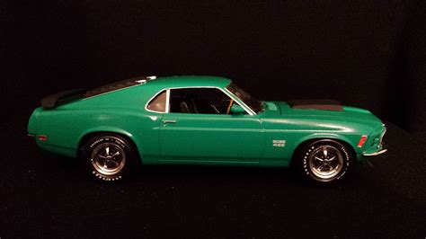 1970 Boss 429 Mustang 3n1 Plastic Model Car Kit 124 Scale