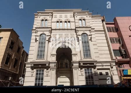 Cairo Egypt June 14th 2024 Egyptian Landmark Statue Of Talaat Harb A