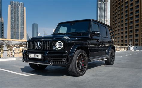 Rent A Mercedes G63 AMG Black 2021 ID 03454 In Sharjah Renty Ae