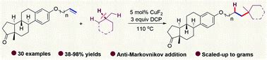 Free Radical Anti Markovnikov Hydroalkylation Of Unactivated Alkenes