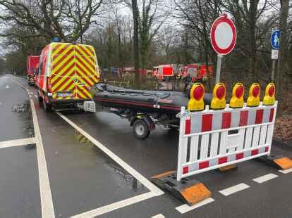 Hochwasser in Oldenburg Vorbereitung für mobile Deichanlage gestartet