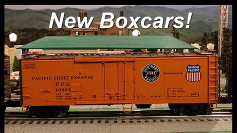 Lionel Pacific Fruit Express Boxcars Youtube